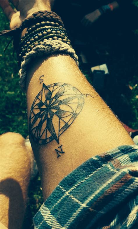 Most Creative Compass Tattoo Designs 96 Models That You Should Try At