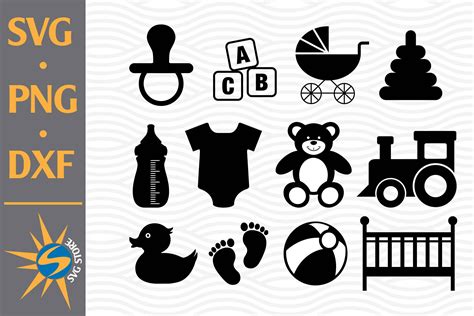 Baby Svg Icon 117 File Include Svg Png Eps Dxf