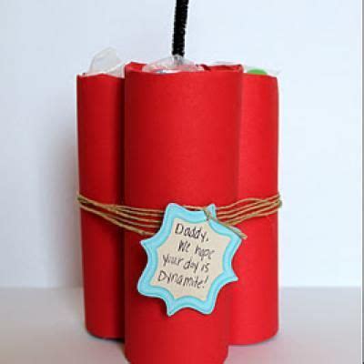 Why not start with a wonderful personalized present each year as he takes another trip around the sun. Dynamite Treats {How-To} | Fathers day crafts, Bday gifts ...
