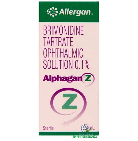 Alphagan P Eye Drops At Rs 485piece Brimonidine Solution In Surat