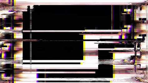 Glitch Screen Effect Frame Destroyed Pixels Loop — Free Stock