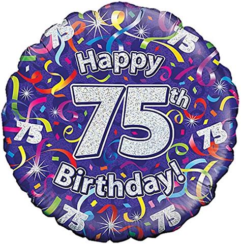 Uk 75th Birthday Balloons