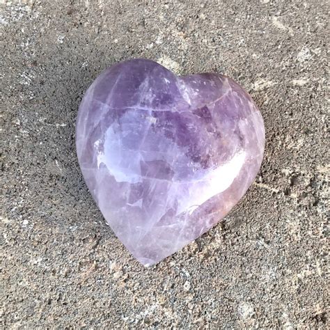 Amethyst Heart Heart Crystal Amethyst Quartz Crystal Collection