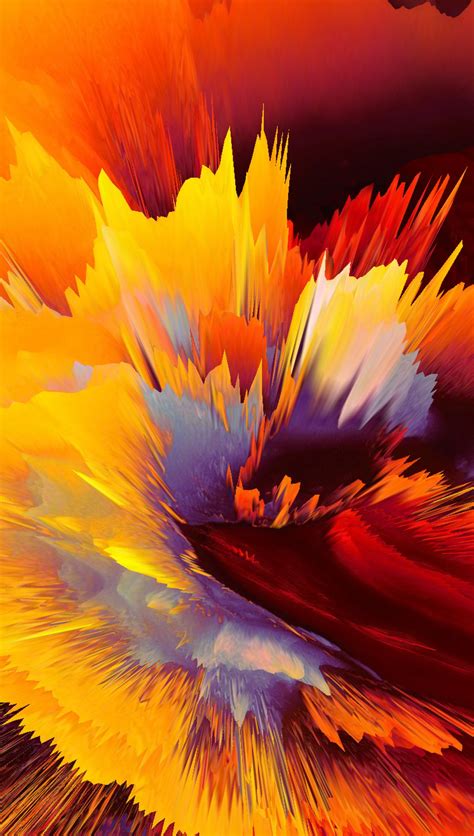 Explosión De Colores Abstracta Fondo De Pantalla 4k Ultra Hd Id4767