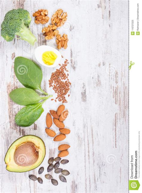 Ingredients Containing Omega 3 Acids Unsaturated Fats And Fiber Copy