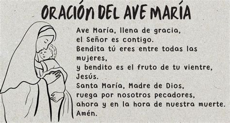 1️⃣ Oración Del Ave María Para Imprimir Y Leer Reporte De Lectura