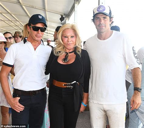 Catwoman Jocelyn Wildenstein 75 Attends Polo Event In Miami With