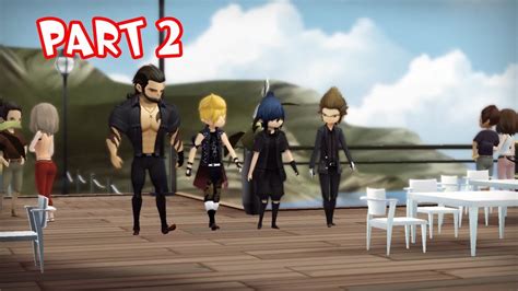 final fantasy xv pocket edition part 2 side quest and galdin quay youtube