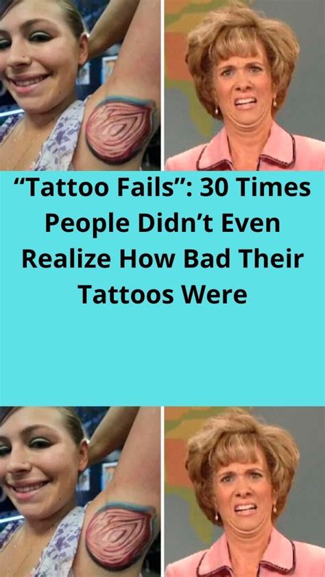 Tattoo Fails 50 Times People Didnt Even Realize How Bad Their