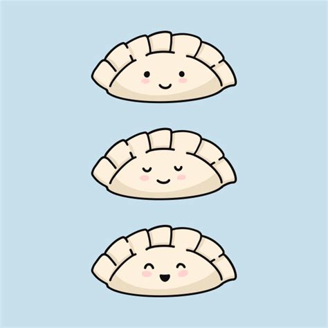 Three Cute Dumplings Dumplings T Shirt Teepublic