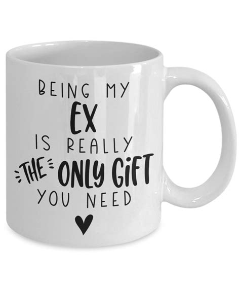 Ex T For Ex Being My Ex Mug Ex Christmas T Funny Etsy