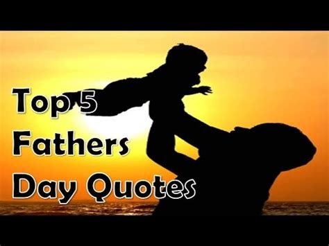 Father's day is a holiday celebrated annually on the third sunday of june. Top 5 Fathers Day Quotes for every son 2019 - YouTube