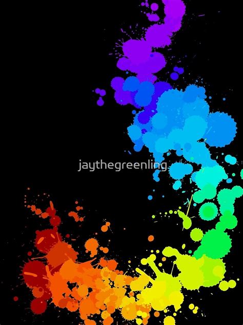 Rainbow Splatter Sleeveless Top By Jaythegreenling Redbubble