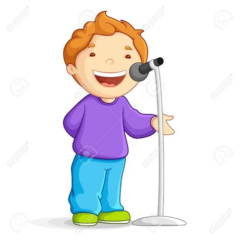 Kids Singing Stock Illustrations Cliparts And Royalty Free Kids