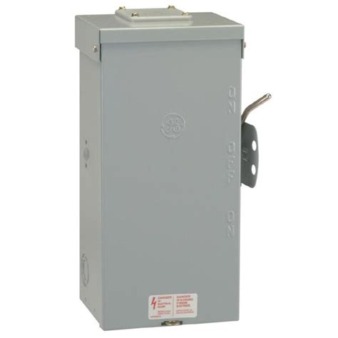 Ge 100 Amp 3 Pole Non Fusible Safety Switch Disconnect In The