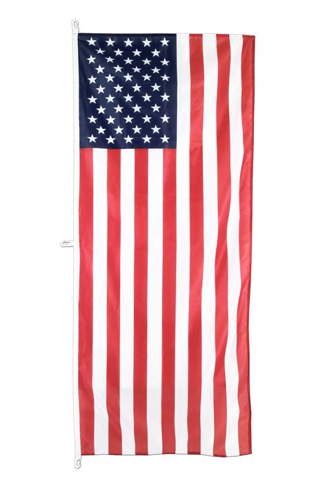 Eine der bekanntesten flaggen der welt ist ohne zweifel die der vereinigten staaten von amerika. Hochformat USA Flagge - 80 x 200 cm - FlaggenPlatz.de