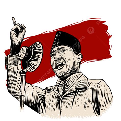 Ir Soekarno Speech Soekarno Speech Hero Png Transparent Clipart