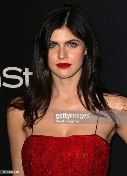 Actress Alexandra Daddario Attends The 2015 Instyle And Warner Bros