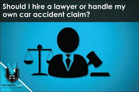 Should I Hire A Lawyer Or Handle My Own Car Accident Claim Car