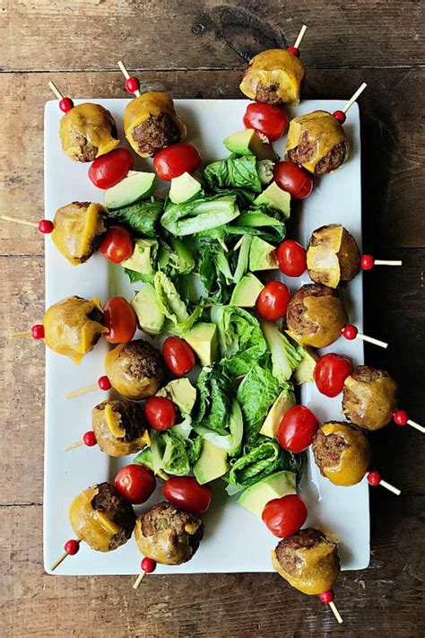 Check spelling or type a new query. Avocado Cheeseburger Meatballs Appetizer - Reluctant ...