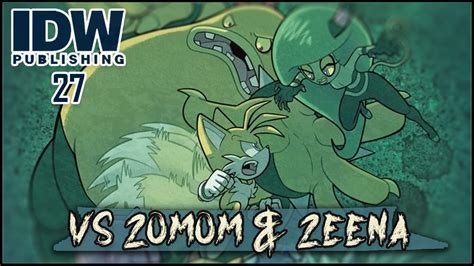 Sonic Idw Comics 27 Vs Zomom And Zeena Youtube