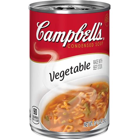 Campbells Condensed Vegetable Soup With Beef Stock 105