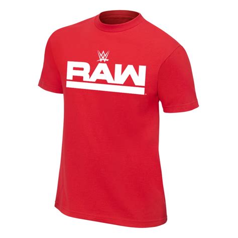 Wwe Team Raw T Shirt 3 Count Wrestling Merchandise