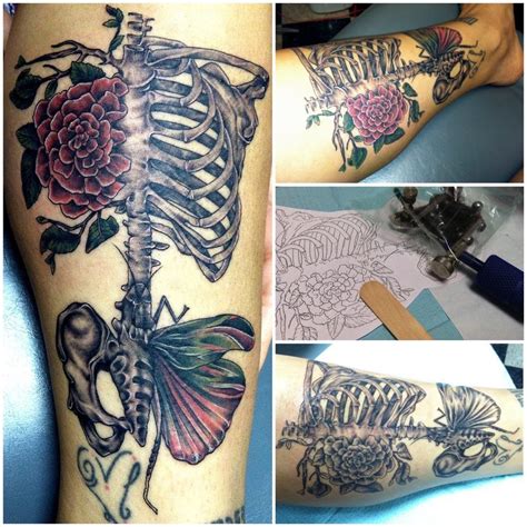 Flower Rib Cage Tattoo Cage Tattoos Rib Tattoo Ribcage Tattoo