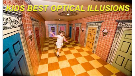 Kids Best Funny Optical Illusions Детская Лучший Забавные