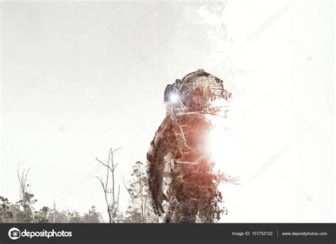 Astronaut In Forest Stock Editorial Photo © Sergeynivens 151752122