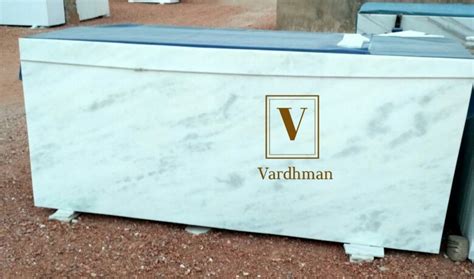 Vardhman Polished Finish Agaria White Marble Thickness 15 20 Mm At Rs