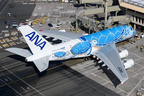 All Sizes Ana Airbus A380 800ja381a Honolulu Flickr Photo Sharing