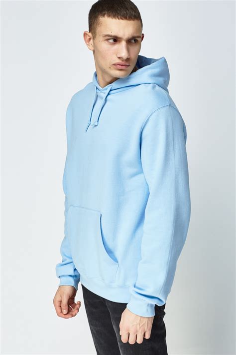 Light Blue Sweatshirt Just 7