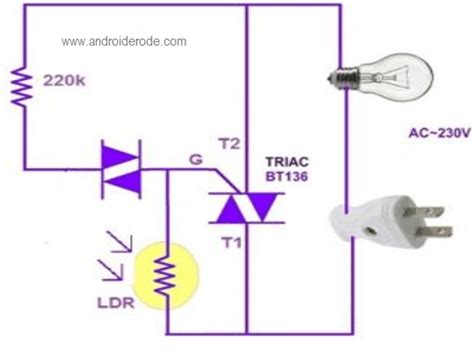 Day Night On Off Switch Circuit Diagram Wiring Digital And Schematic