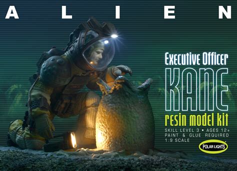 Polar Lights Resin Alien Executive Officer Kane Figure Ebay