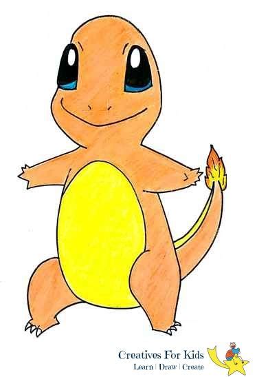 Pokemon Drawing With Colour Charmander 827 So What Im Going To Do