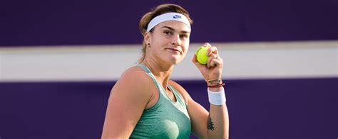 Let this week be at least good and at most freaking awesome 😘. Tennis - WTA - Abu Dhabi : Sabalenka prend sa revanche ...