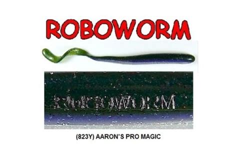 Roboworm Curly Tail Cr 823y Aarons Pro Magic 45 Inch Handpoured Drop