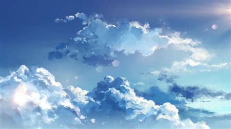 Cloudy Anime Wallpapers Top Free Cloudy Anime Backgrounds