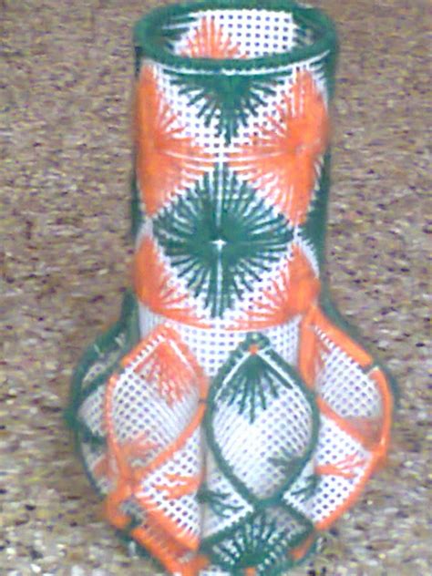 Plastic Canvas Vase Patterns