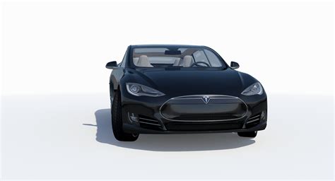 3d Tesla S Modelled