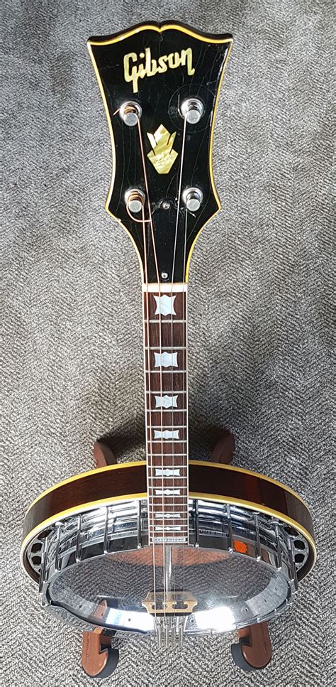 Pure Banjo 1960s Gibson Mastertone Tb 250 Tenor Banjo