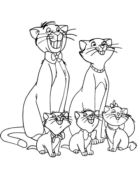 Awesome Disney The Aristocats Chair Coloring Page Disney Malvorlagen Images And Photos Finder