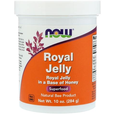 Now Foods Royal Jelly 10 Oz 284 G By Iherb