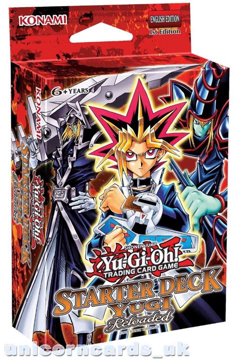 Yu Gi Oh Starter Deck Yugi Reloaded Unl 50 Cards Game Mat Guide