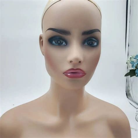 Wholesale Mannequin Wig Display Realistic Female Mannequin Head With