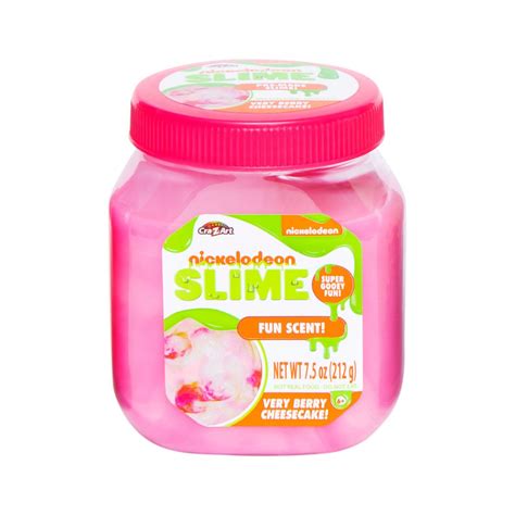 Cra Z Art Nickelodeon Scented Slime Jar 75oz Five Below Slime