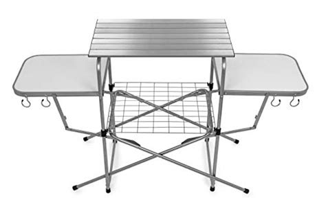 An outdoor entertainment storage station that's perfect for barbecues and other outdoor activities, it allows you to prepare your meals with ease and style anywhere in your yard. 5 Best Outdoor Grill Prep Tables for 2021