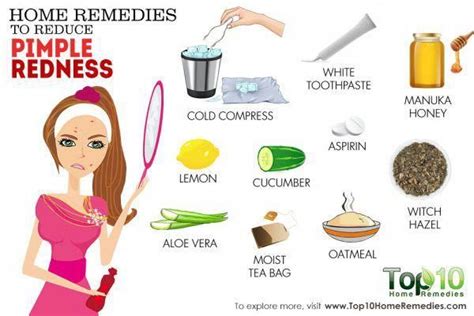 Home Remedies To Reduce Pimple Redness Naturalacnetreatment Reduce