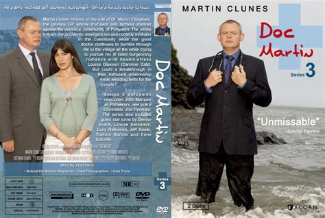 Doc Martin Series 3 Dvd Cover And Labels 2007 R1 Custom